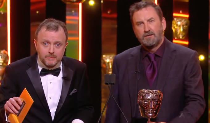 Chris McCausland and Lee Mack to make a Christmas comedy film | Bafta presenting dup reunite on a script from Ghosts writers
