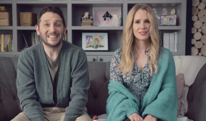 Jon Richardson and Lucy Beaumont pilot new panel show | Based on celebrity relationships