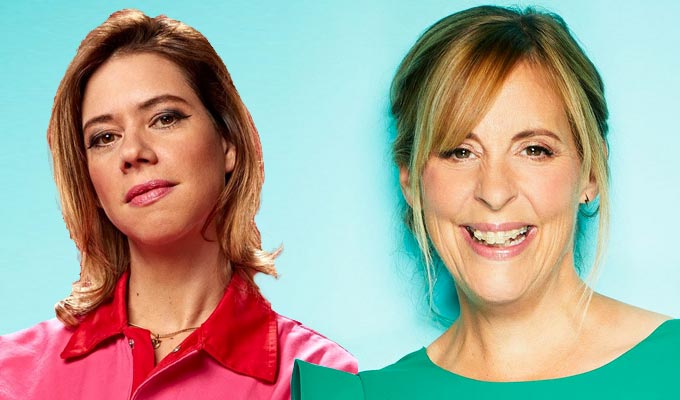 Now it's Mel and LOU | Comic Sanders joins Giedroyc’s panel show