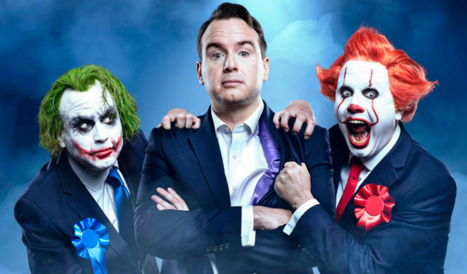 Matt Forde confirms 2022 tour | Clowns To The Left Of Me... is his biggest yet