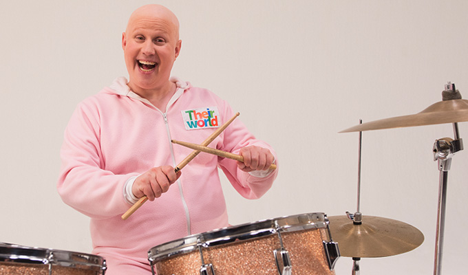Matt Lucas revives George Dawes | For a new charity campaign
