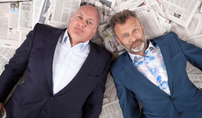 Now Mock The Week is dropped from the schedules | ...but good news as Ghosts gets a launch date