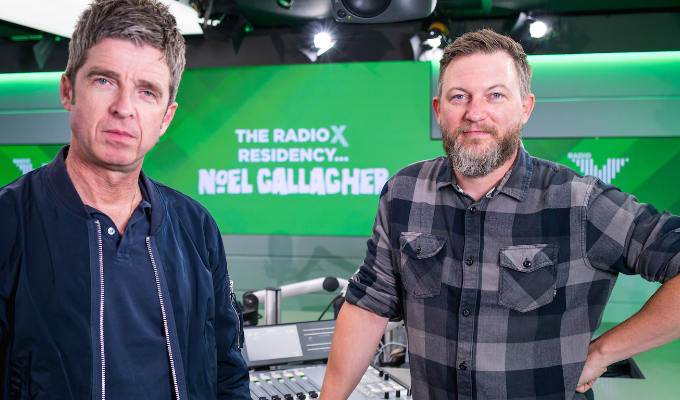 Comedy writer Matt Morgan returns to Radio X | With his pal Noel Gallagher
