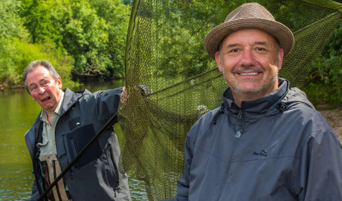 Mortimer & Whitehouse net another series of Gone Fishing | BBC Two orders six more episodes