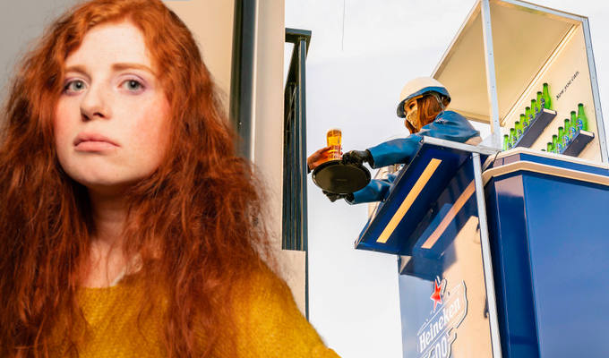 Eleanor Morton sets a high bar | Comic to serve pints... from a cherry-picker