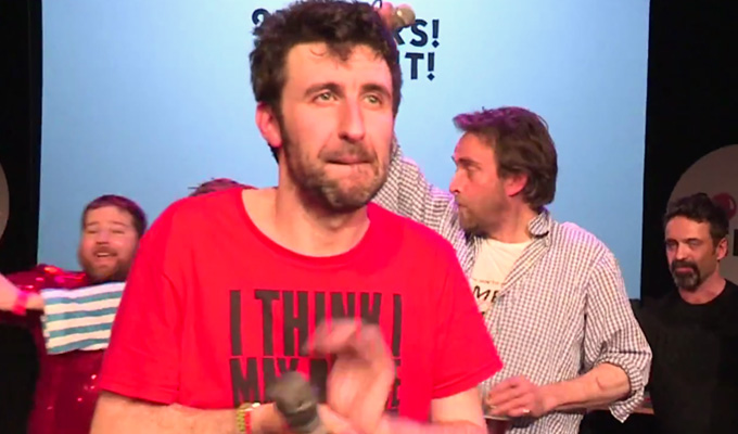 27 hours later... | Watch highlights of Mark Watson's marathon challenge