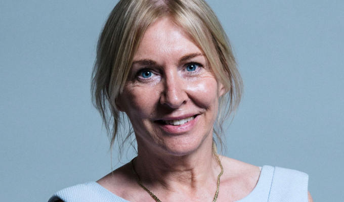 What Nadine Dorries thinks it's not OK to joke about | ...the new Culture Secretary who thinks 'snowflakes' are killing comedy