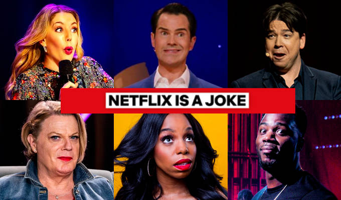 Brits lined up for mammoth Netflix comedy festival | 130 of the world's top acts in LA extravaganza