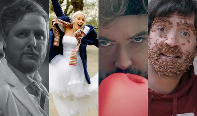 The fantastic four! Comedians shoot BBC Two pilots | Tim Key, Sara Pascoe, Nick Helm and Spencer Jones