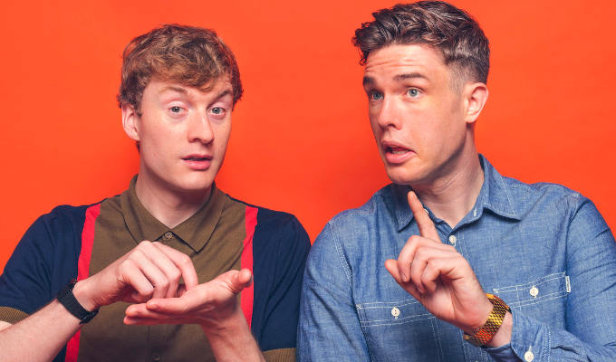 Off Menu hits 50million downloads | As Ed Gamble and James Acaster tape 100th episode