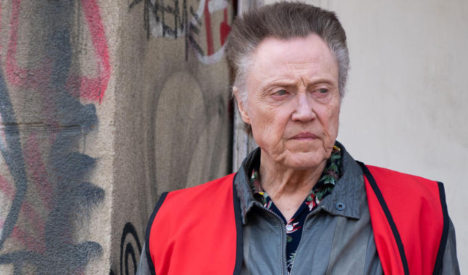 Christopher Walken in the outlaws in high-vis vest