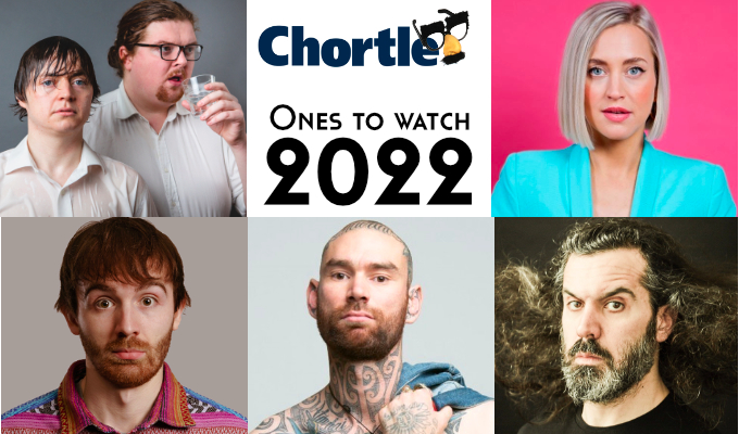 Comedy's ones to watch for 2022 | Promoters pick their most-tipped acts