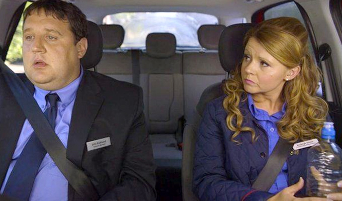 BBC to air new Peter Kay's Car Share scene | Christmas-themed clip with Sian Gibson