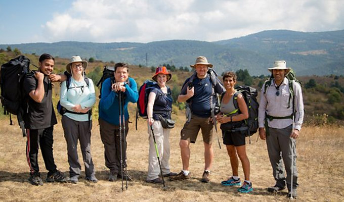 Pilgrimage for Dom Joly and Pauline McLynn | Comedy stars walk to Istanbul for BBC Two series