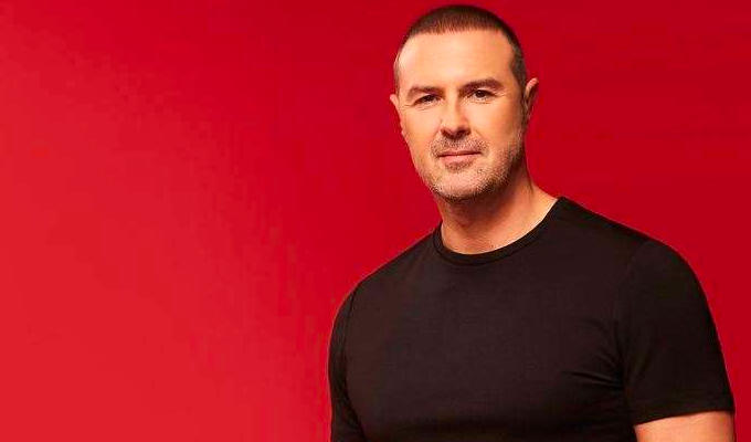 Paddy McGuinness announces first stand-up tour in eight years | Comic says he'll be 'running the gauntlet of cancel culture'