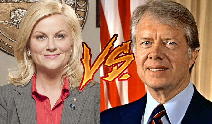 Amy Poehler vs Jimmy Carter | Grammy battle ahead