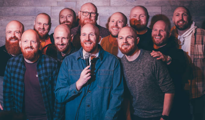 The clone arranger | Comic Ray Bradshaw gathers a room full of lookalikes
