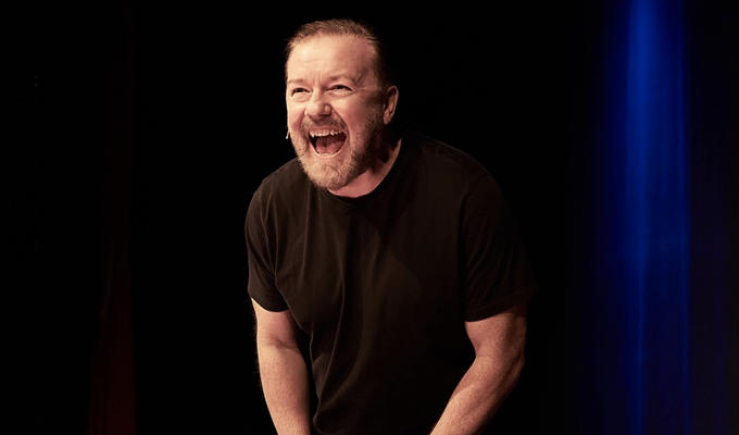 ricky gervais tour 2022