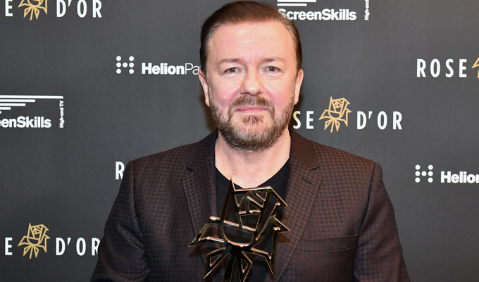 Ricky's rubbish tribute | Gervais is immortalised... on a garbage truck