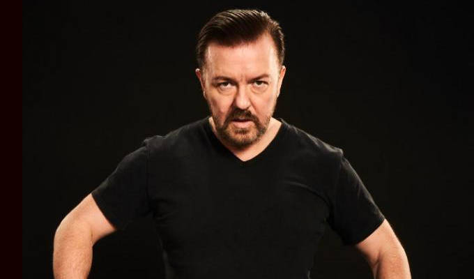Ricky Gervais donates £427,000 to animal charities : News 2022 : Chortle :  The UK Comedy Guide