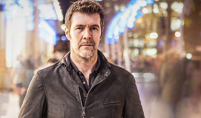 Rhod Gilbert uses cancer battle as stand-up material