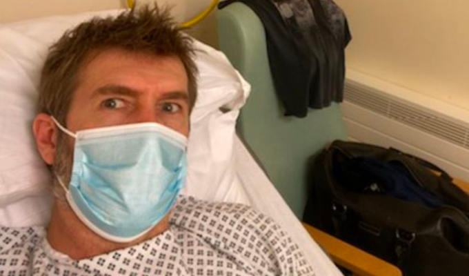 Rhod Gilbert undergoes cancer treatment | Comic reveals diagnosis after calling off tour dates