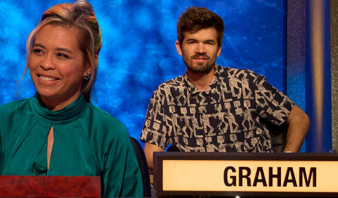 Ivo Graham and Ria Lina to appear on University Challenge | Comics on Christmas specials