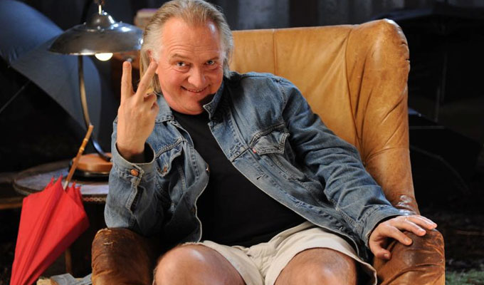 Rik Mayall's Crackanory WILL air | First picture from show