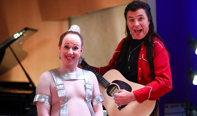 First look at Matt Lucas and David Walliams in Rock Profile | As Miley and Billy Cyrus