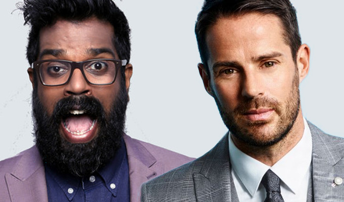 Romesh's stunt lands Jamie Redknapp in hospital | Footie pundit breaks his wrist