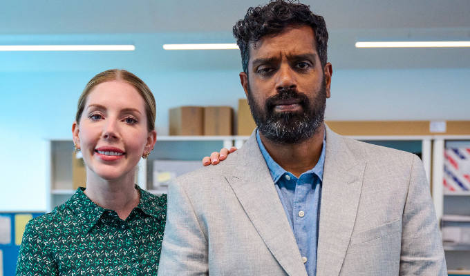 Romesh Ranganathan and Katherine Ryan in new 'Rom'com | New comedy-thriller for Sky