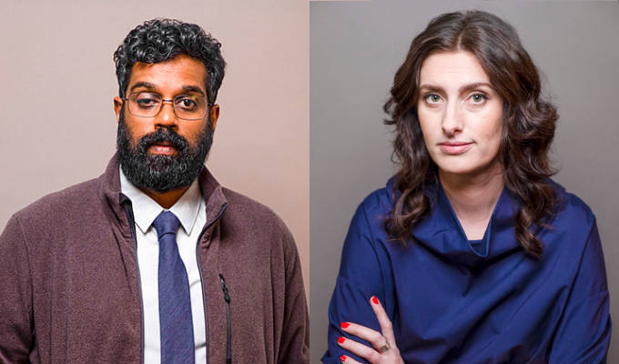 'It's based on my conflict-avoidant beta maledom' | Romesh Ranganathan and Jessica Knappett on the new BBC sitcom Avoidance