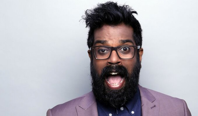 Romesh Ranganathan to host chat show | Series of short interviews for BBC Three