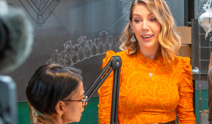 BBC rejects complaints over 'white male confidence' joke | Katherine Ryan cleared over All That Glitters line