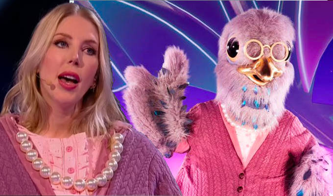 Coo! Katherine Ryan revealed as Masked Singer's Pigeon | Comic took part while heavily pregnant