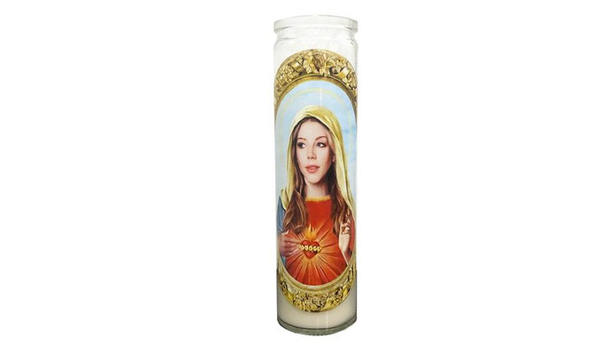 Katherine Ryan is a wax job... | Comic is beatified in a prayer candle