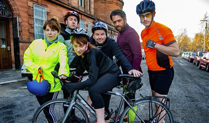 On the chain gang | Comics Greg McHugh and Richard Gadd  in new cycling sitcom