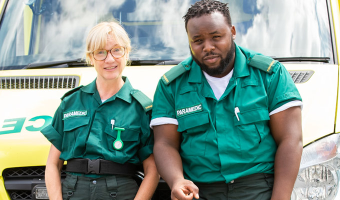 Sky picks up Samson Kayo paramedic comedy | Bloods to co-star Jane Horrocks