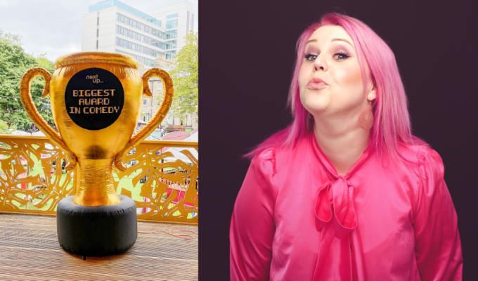 Lindsey Santoro scoops 'comedy's biggest prize' | Birmingham comic takes home the 201cm NextUp trophy