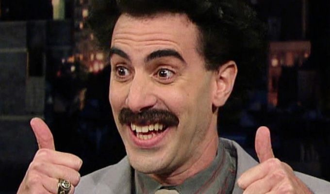 Worthy of Chaplin's legacy... | Bafta to honour Sacha Baron Cohen