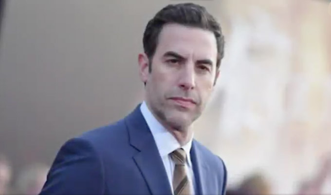 Sacha Baron Cohen teases his next project | ...by trolling Donald Trump
