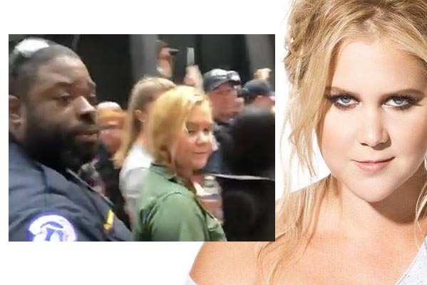 Amy Schumer arrested at Kavanaugh protest | Huge demo against judge's appointment
