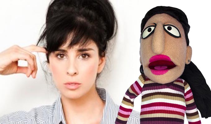 Slip your hand inside Sarah Silverman | With this Crank Yankers puppet being auctioned