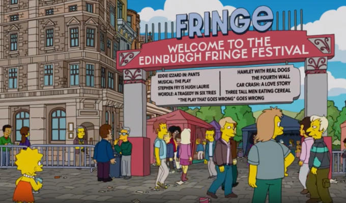 Lisa Simpson visits the Edinburgh Fringe | ...in the animated show's latest episode