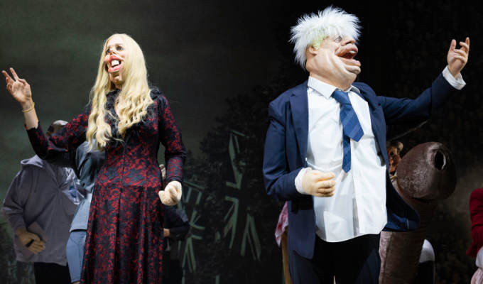 Spitting Image Boris and Carrie