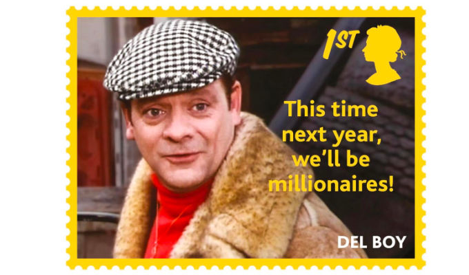 Cushty! Royal Mail releases Only Fools stamps | 12 designs with Del Boy and Co