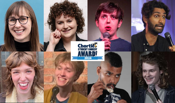 Chortle student Comedy Award 2024: Meet the final finalists | All set for the Edinburgh Fringe showdown!