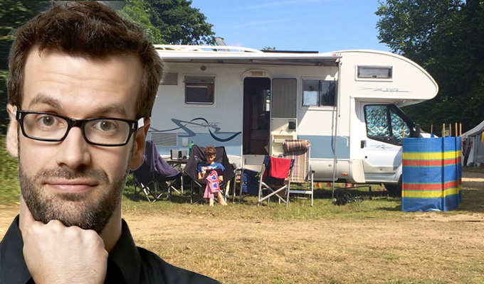 The Superbrig returns! | Marcus Brigstocke's stolen van is found – nine months later