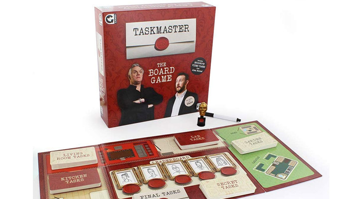 Taskmaster becomes a board game | Compete for a tiny trophy
