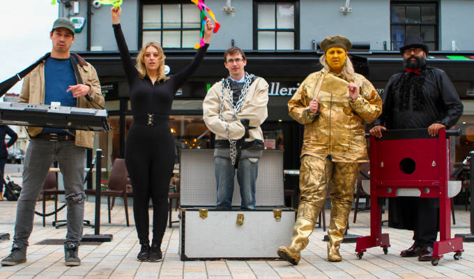 Huge news! Comic Davies makes C4 series | Semi-improvised show about street entertainers
